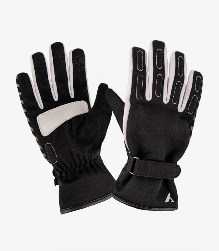Handschuhe Portland II von By City für den Winter für Damen Farbe Weiß