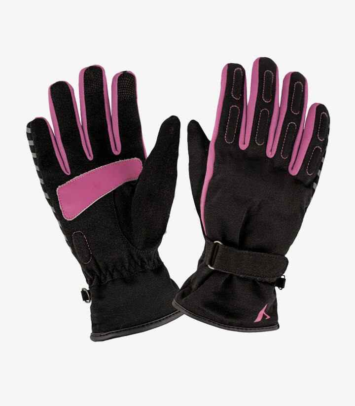 Handschuhe Portland II von By City für den Winter für Damen Farbe Rosa