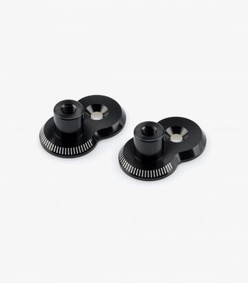 Desplazador 20mm estribera regulable Puig Piloto/Pasajero 3838N