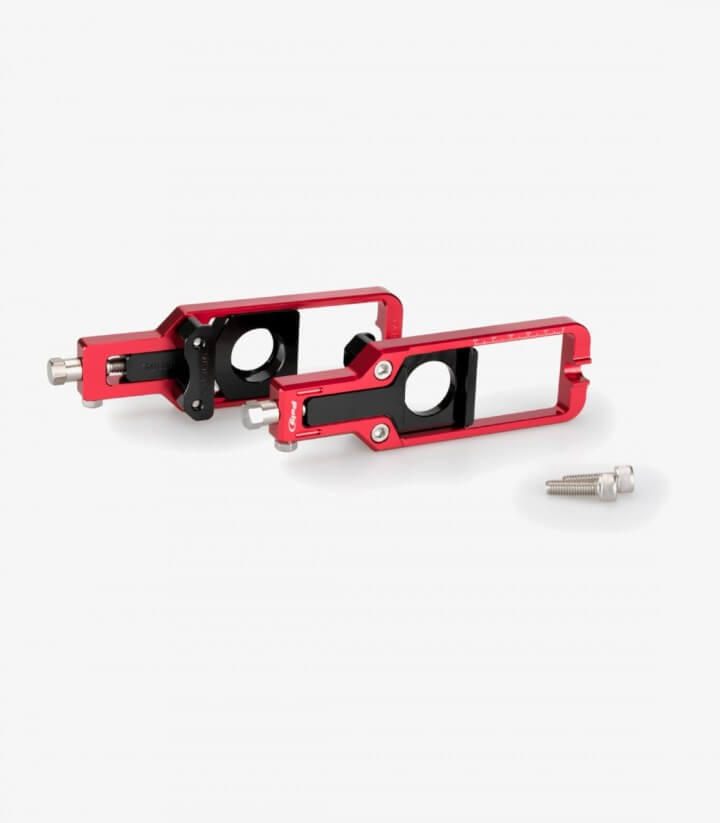 Puig Kettenspanner Rot 21191R für Suzuki GSX-S1000 (15-26), GSX-S1000GX (24-26)