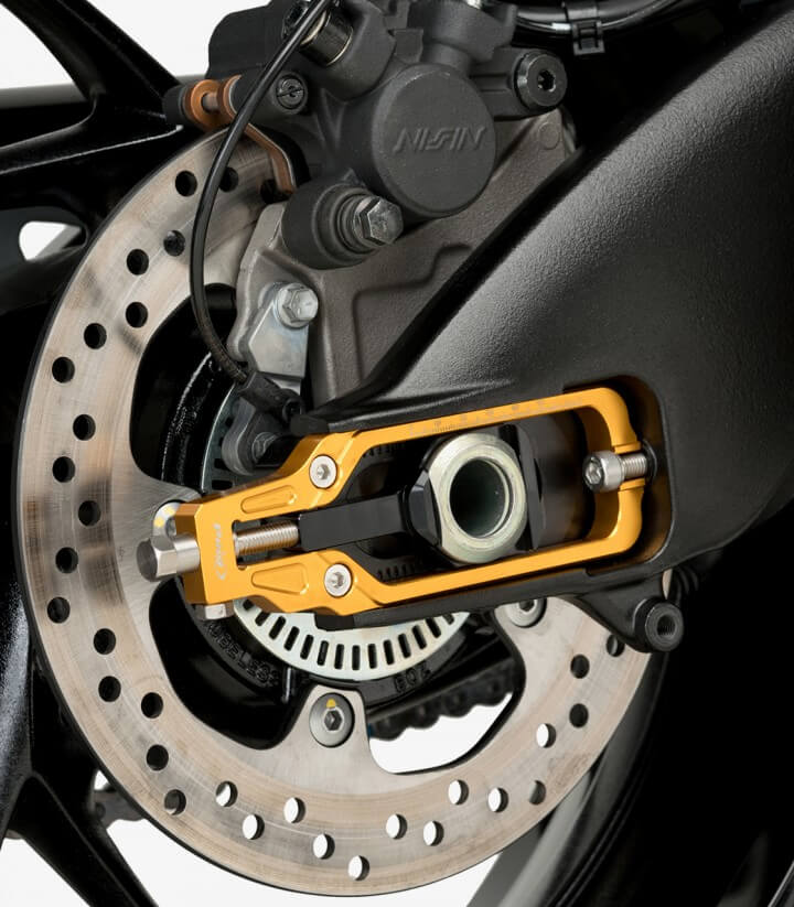 Tensor de cadena Puig Dorado 21191O para Suzuki GSX-S1000 (15-26), GSX-S1000GX (24-26) 21191O