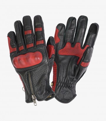 Summer man Amsterdam Gloves from By City color black & red