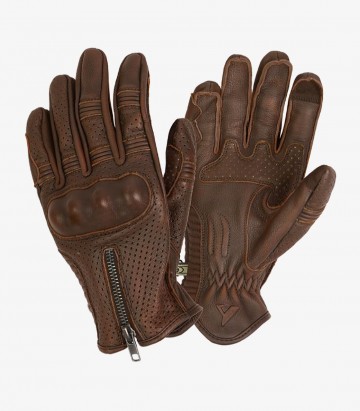 Summer man Amsterdam Gloves from By City color brown