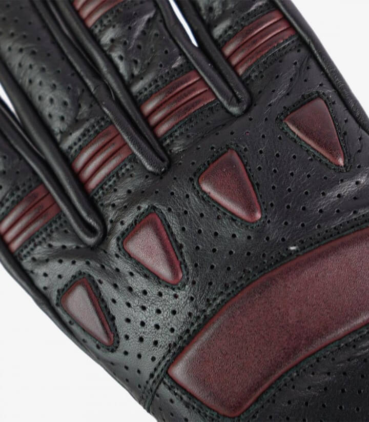 Summer man Pilot II Gloves from By City color black & red