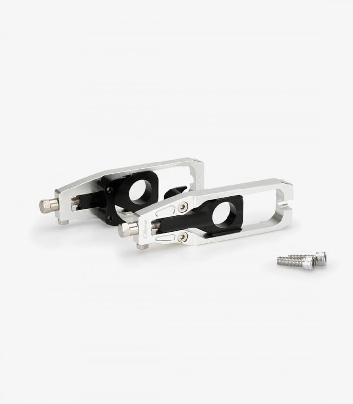 Puig Kettenspanner Silber 20685P für Aprilia RSV4 R (13-14), Tuono V4R (11-14)
