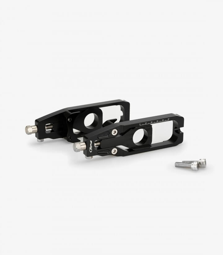 Puig Kettenspanner Schwarz 20685N für Aprilia RSV4 R (13-14), Tuono V4R (11-14)