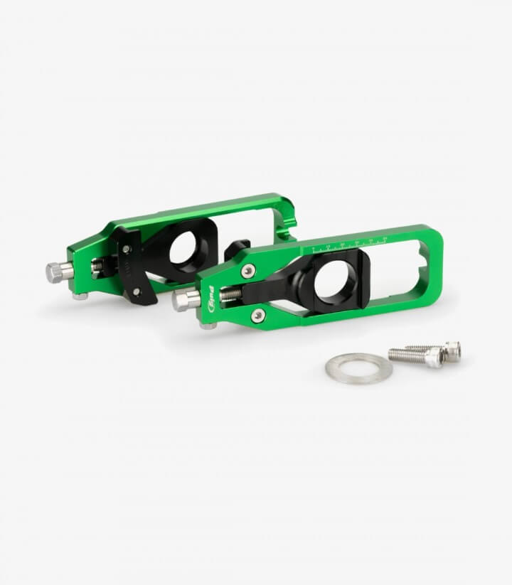 Puig Kettenspanner Grün 20686V für BMW M1000R (23-26), S1000R (14-24), S1000RR (09-18)