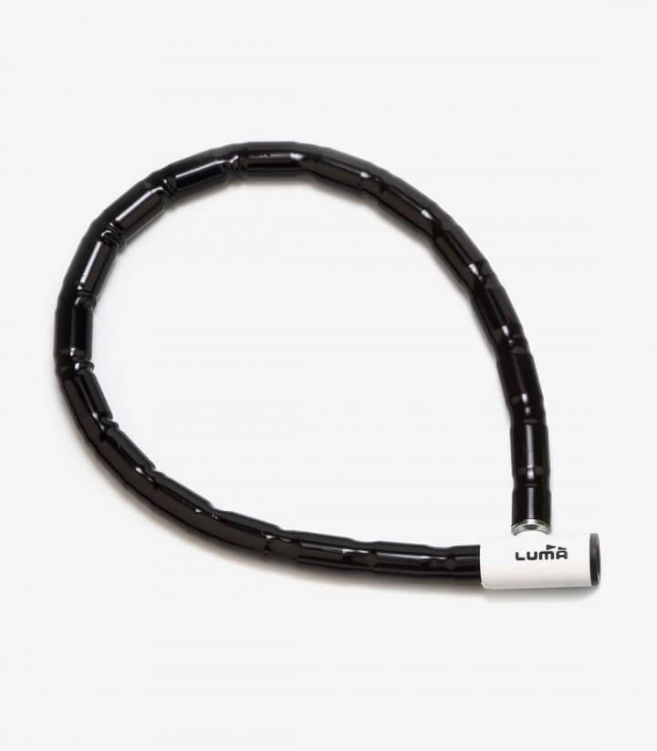 Luma Enduro 885 white armored cable lock 100cm, 120cm & 150cm long ARB885W