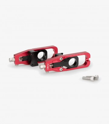 Puig Kettenspanner Rot 20689R für Kawasaki ZX-6R 636 Ninja (13-17)