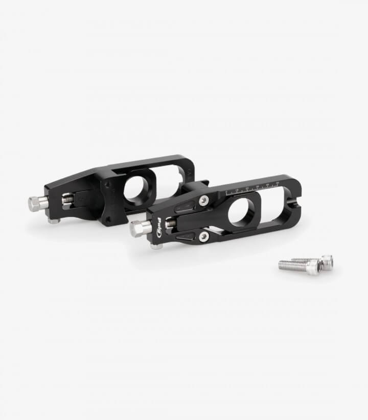 Puig Kettenspanner Schwarz 20689N für Kawasaki ZX-6R 636 Ninja (13-17)