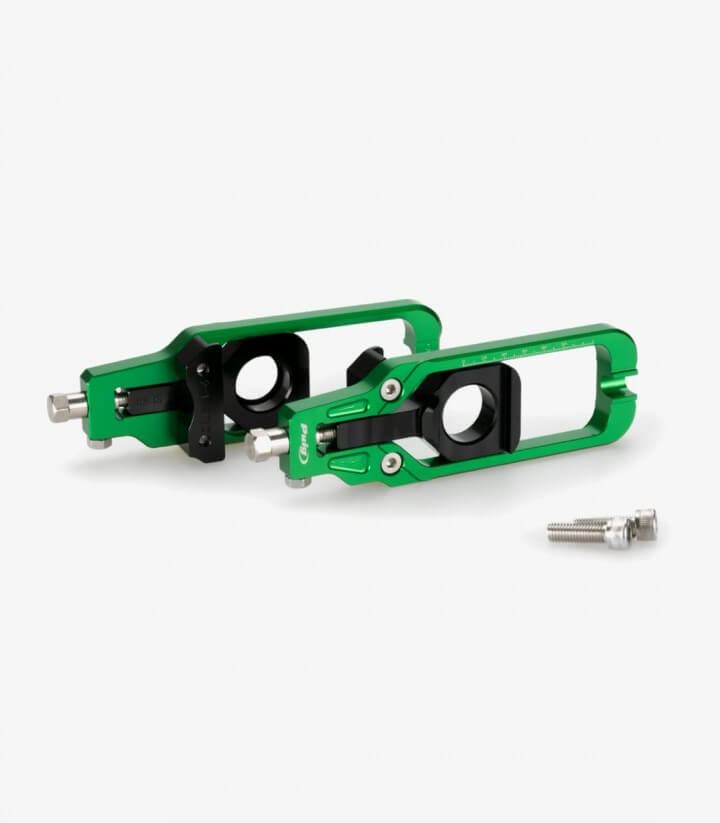 Puig Kettenspanner Grün 20691V für Suzuki GSX-R600 (11-16), GSX-R750 (11-16)