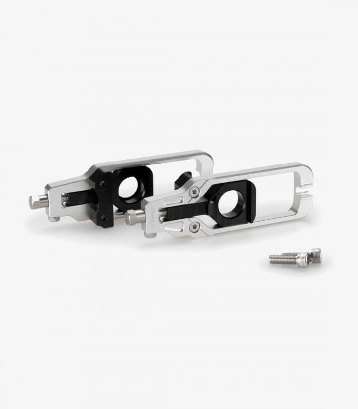 Puig Kettenspanner Silber 20691P für Suzuki GSX-R600 (11-16), GSX-R750 (11-16)