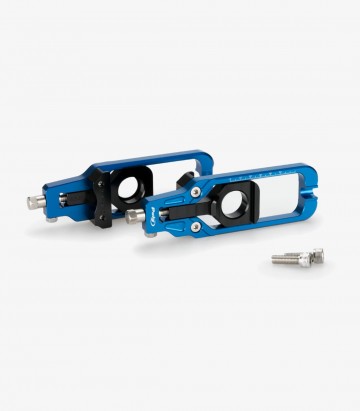 Puig Kettenspanner Blau 20691A für Suzuki GSX-R600 (11-16), GSX-R750 (11-16)