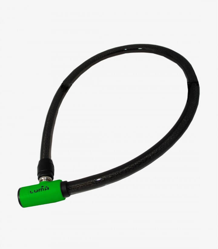 Luma Enduro 7337 Cable green armored cable lock 100cm long KBB3720100G