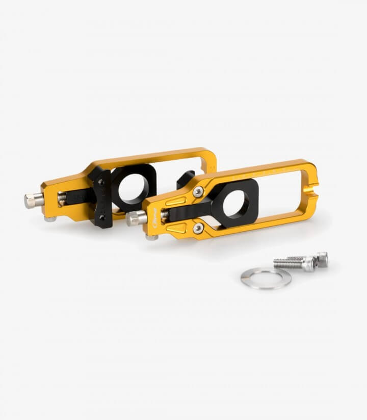 Puig Kettenspanner Gold 20692O für Suzuki GSX-R1000 (09-16)