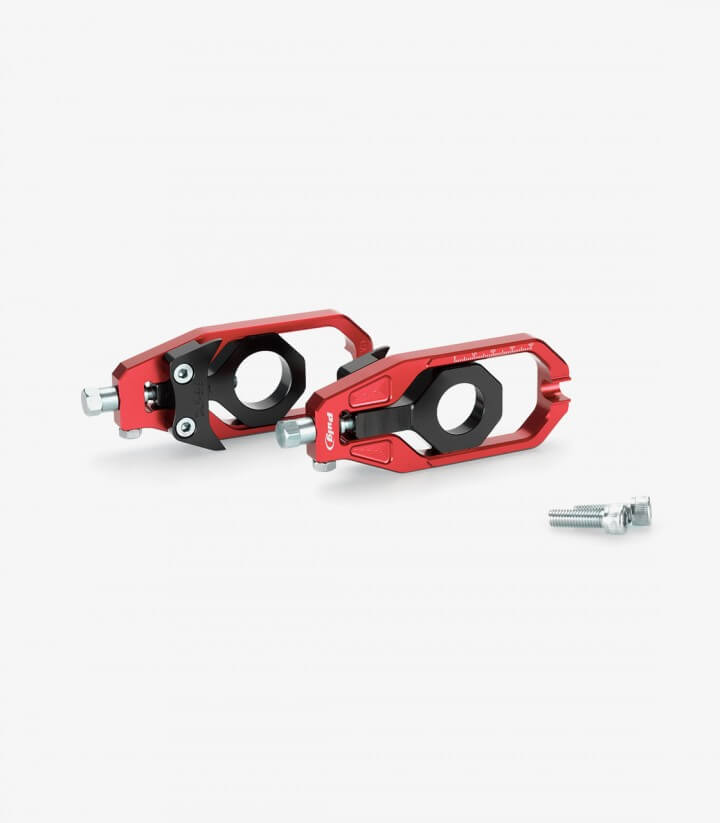 Puig Kettenspanner Rot 20693R für Yamaha TMAX 530 (12-19), TMAX 560 (20-26)