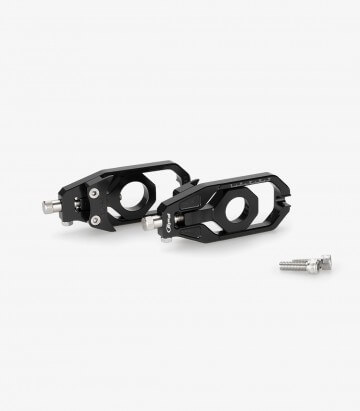 Puig Kettenspanner Schwarz 20693N für Yamaha TMAX 530 (12-19), TMAX 560 (20-26)