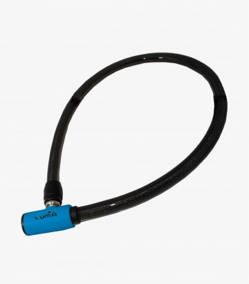 Luma Enduro 7337 Cable blue armored cable lock 100cm long