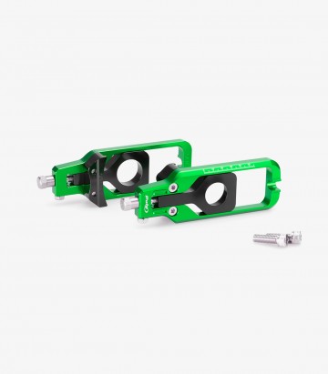 Puig Kettenspanner Grün 20695V für Yamaha MT-10 (16-20), YZF-R1 (15-19)