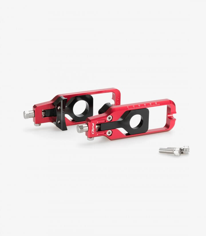 Puig Kettenspanner Rot 20695R für Yamaha MT-10 (16-20), YZF-R1 (15-19)