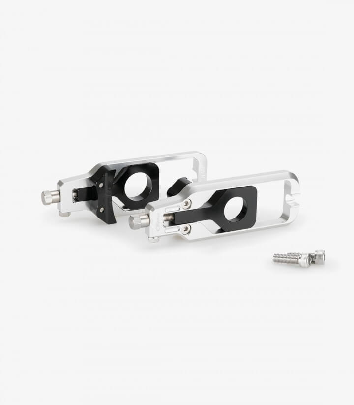 Puig Kettenspanner Silber 20695P für Yamaha MT-10 (16-20), YZF-R1 (15-19)