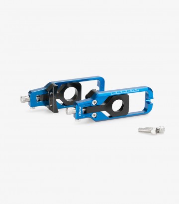 Puig Kettenspanner Blau 20695A für Yamaha MT-10 (16-20), YZF-R1 (15-19)