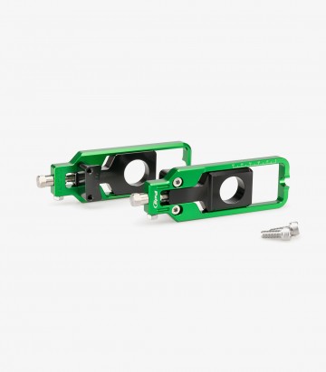 Puig Kettenspanner Grün 21006V für Yamaha YZF-R1 / R1 Race / R1M (20-26)