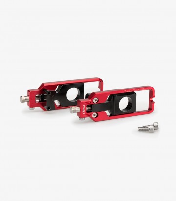 Puig Kettenspanner Rot 21006R für Yamaha YZF-R1 / R1 Race / R1M (20-26)