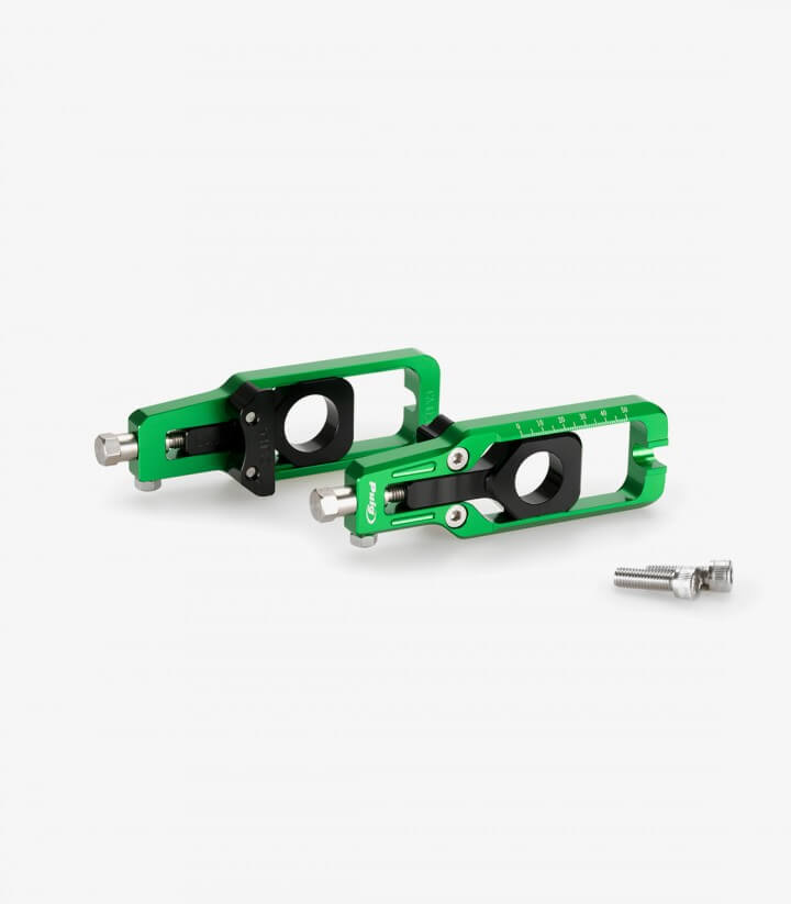 Puig Kettenspanner Grün 21039V für Honda CBR600RR (07-16), CBR600RR ABS (09-12)