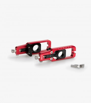 Puig Kettenspanner Rot 21039R für Honda CBR600RR (07-16), CBR600RR ABS (09-12)
