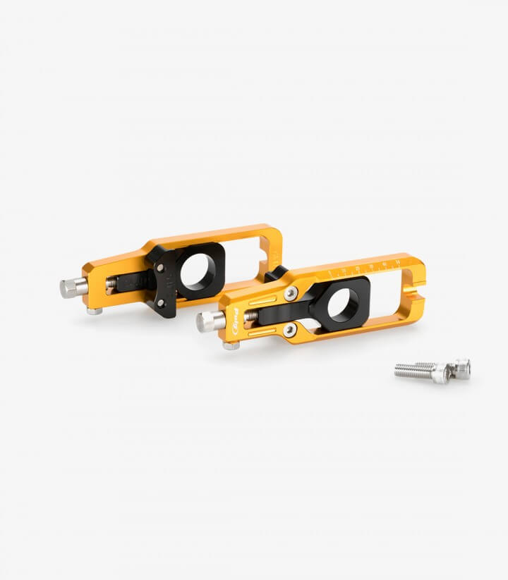 Puig Kettenspanner Gold 21039O für Honda CBR600RR (07-16), CBR600RR ABS (09-12)