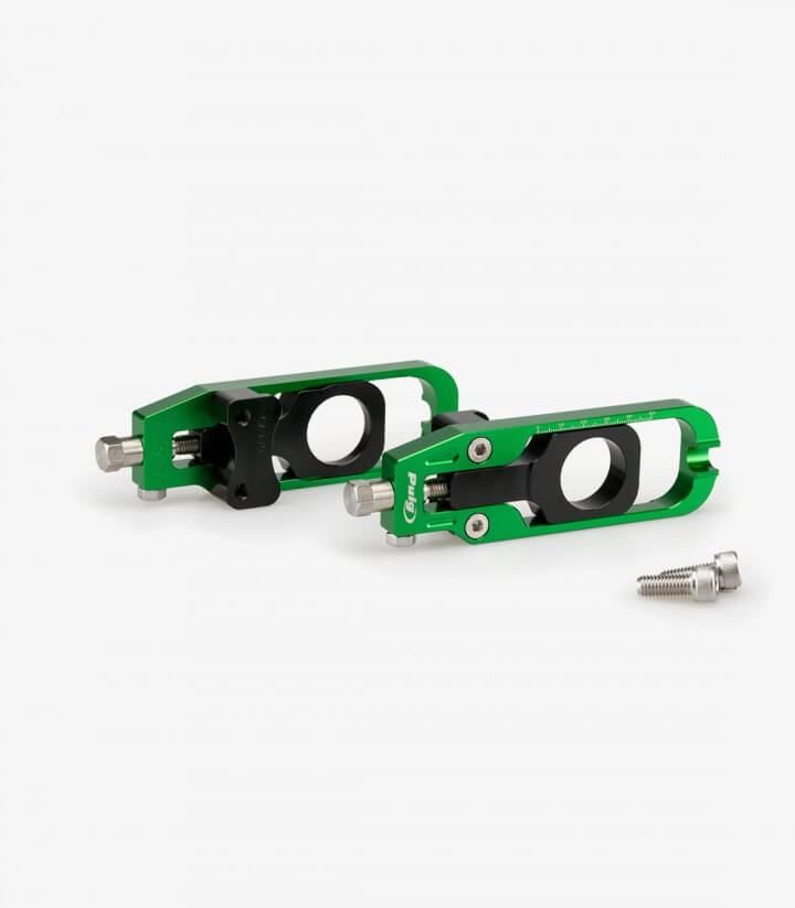 Puig Kettenspanner Grün 21190V für Yamaha MT-09 (21-26), Tracer 9 (25-26), XSR900 GP (24-26)