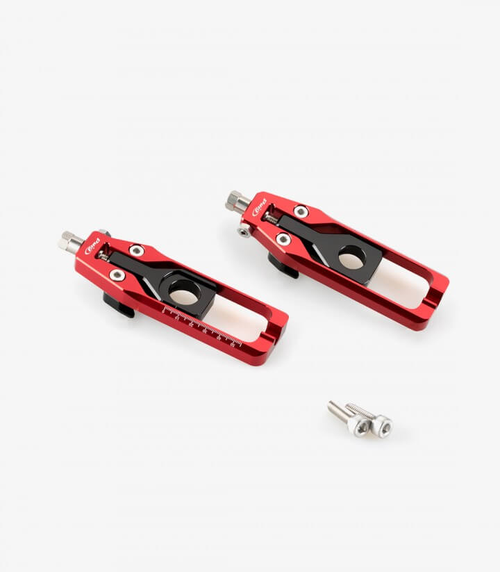 Puig Kettenspanner Rot 21190R für Yamaha MT-09 (21-26), Tracer 9 (25-26), XSR900 GP (24-26)