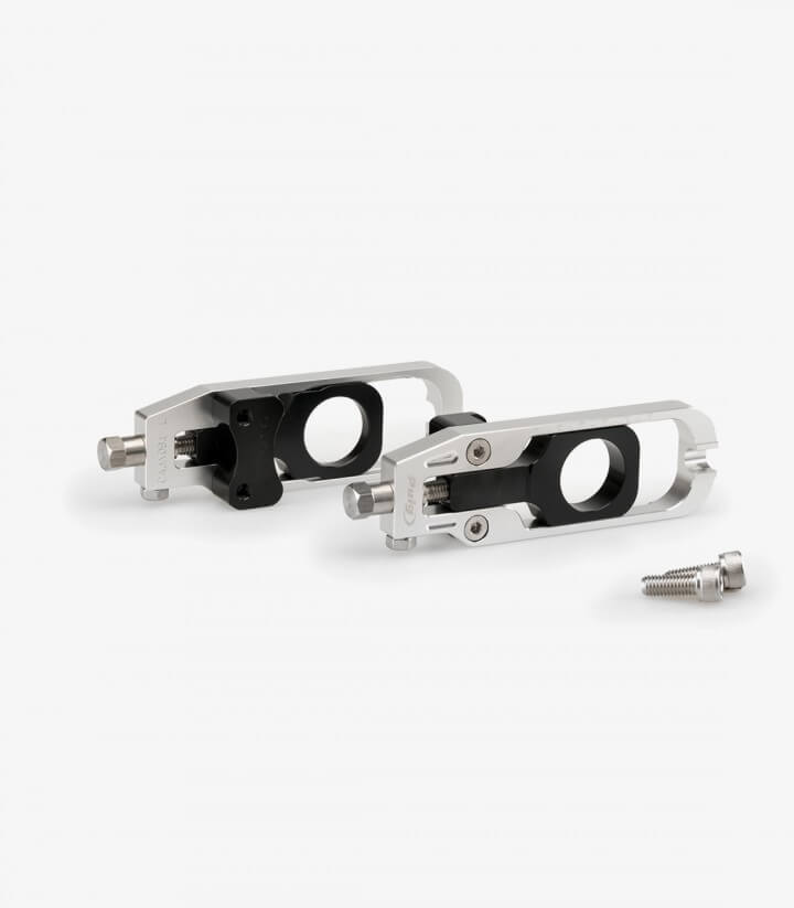 Puig Kettenspanner Silber 21190P für Yamaha MT-09 (21-26), Tracer 9 (25-26), XSR900 GP (24-26)