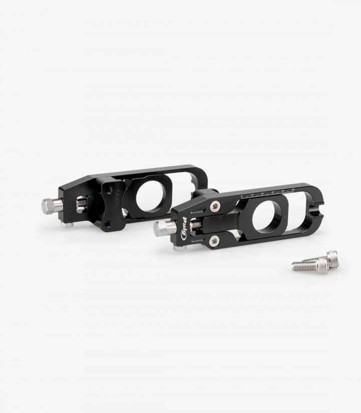 Puig Kettenspanner Schwarz 21190N für Yamaha MT-09 (21-26), Tracer 9 (25-26), XSR900 GP (24-26)