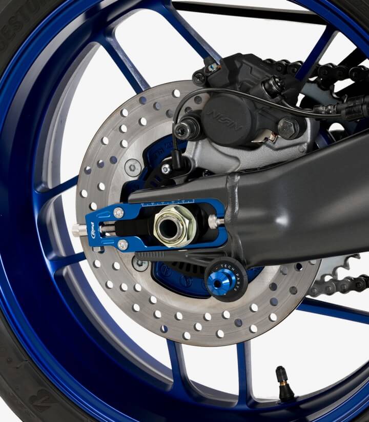 Puig Kettenspanner Blau 21190A für Yamaha MT-09 (21-26), Tracer 9 (25-26), XSR900 GP (24-26)