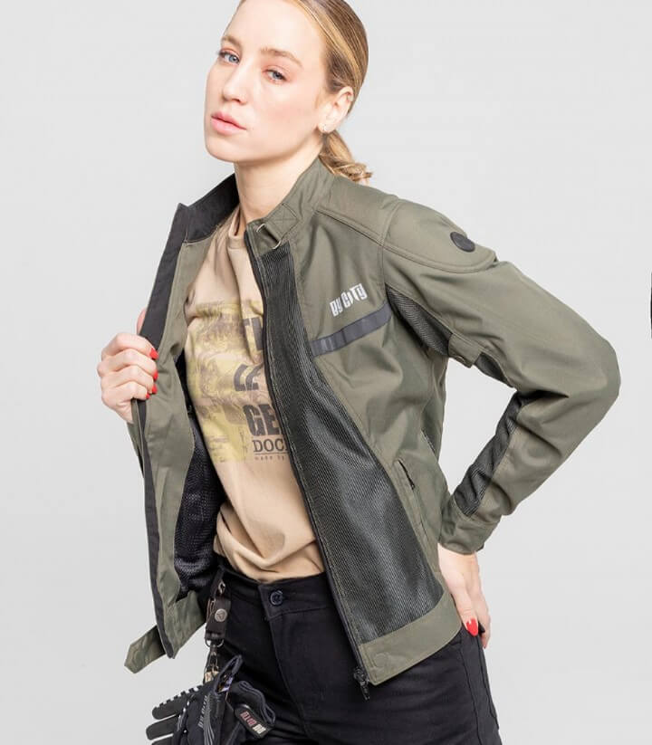 Chaqueta de verano para mujer By City Summer Route verde