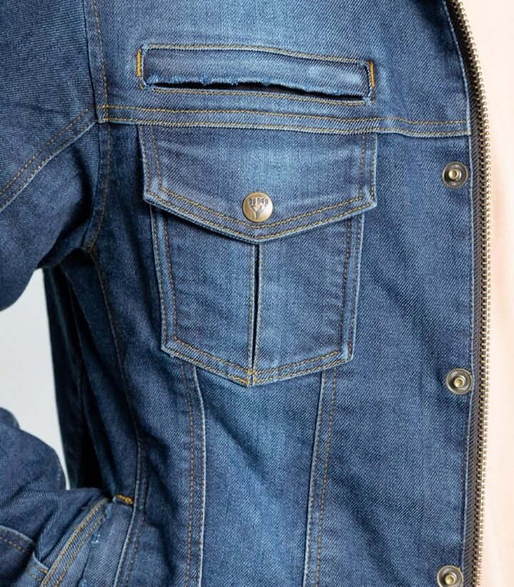 Herren-Sommerjacke By City Kansas Blau