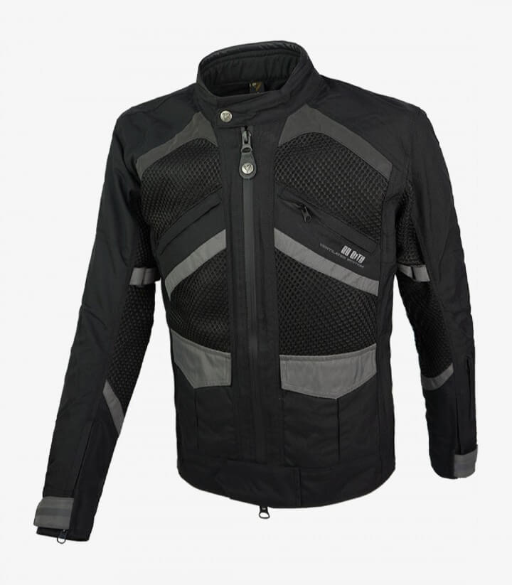 Herren-Sommerjacke By City Huracan Schwarz