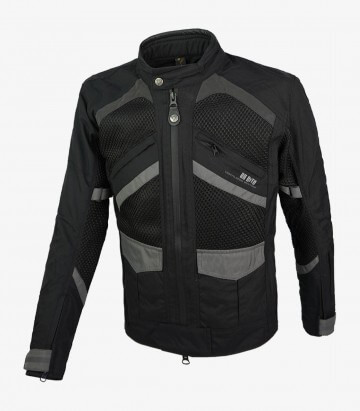 Herren-Sommerjacke By City Huracan Schwarz