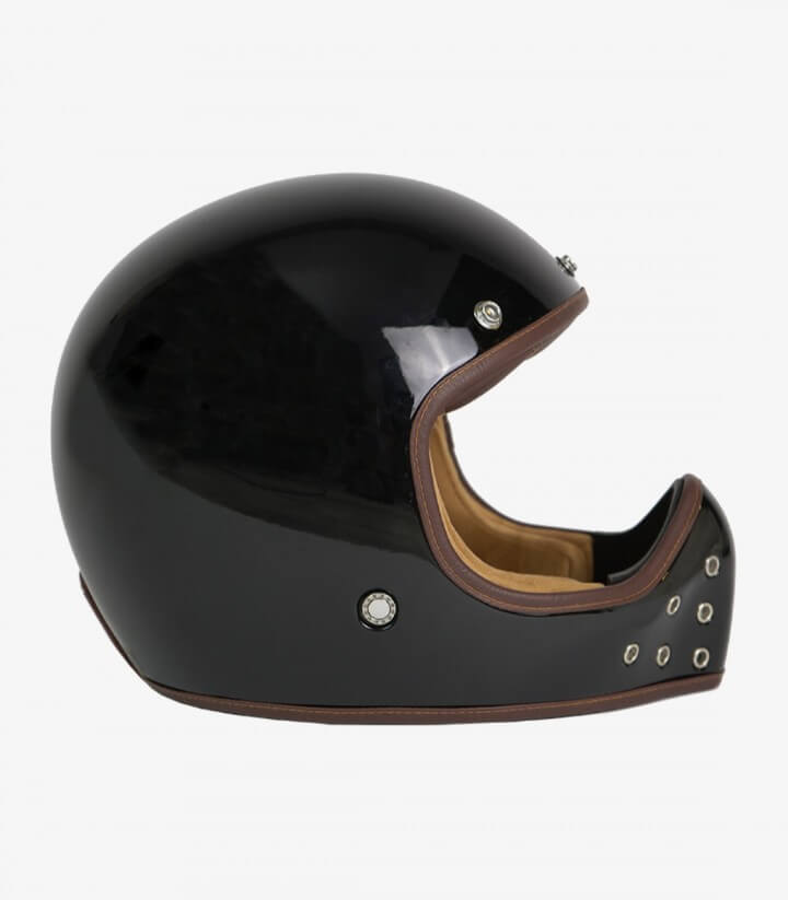 By City The Rock Integralhelm Schwarz glänzend R.22.06