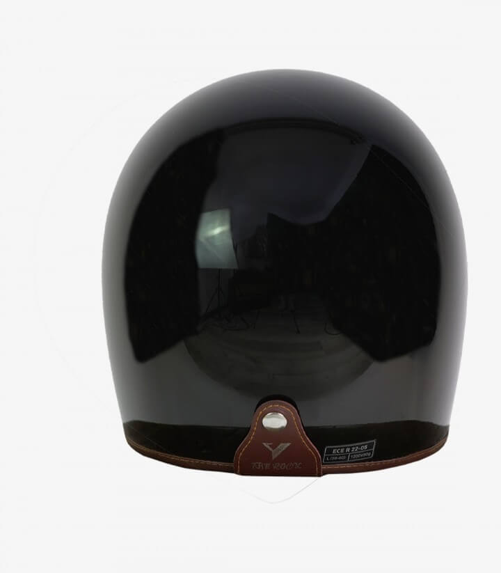 By City The Rock Black shiny full face helmet