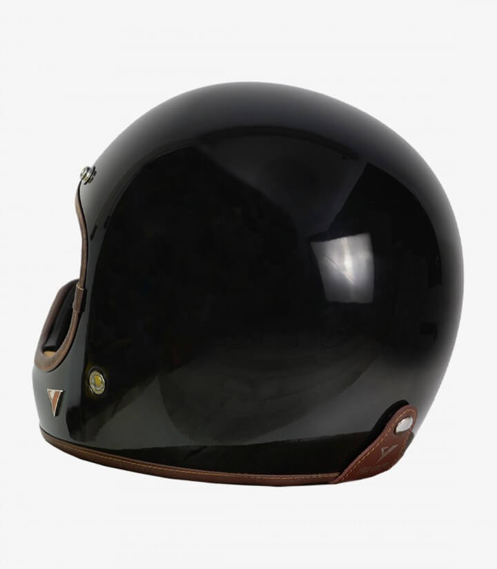 By City The Rock Integralhelm Schwarz glänzend R.22.06