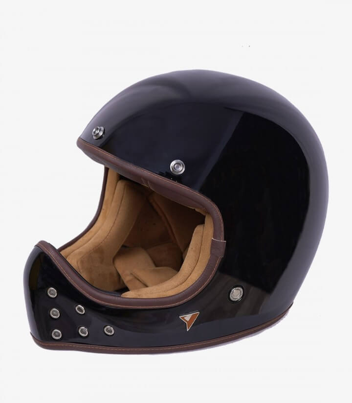 Casco integral By City The Rock negro brillante