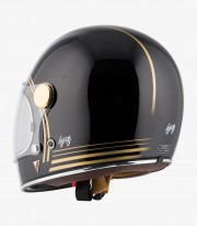By City Roadster II Carbon fiber & golden 22.06 full face helmet