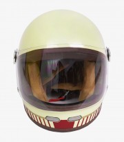 By City Roadster II cream full face helmet