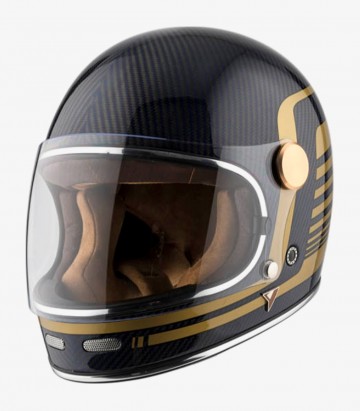 Casco integral By City Roadster II azul carbono