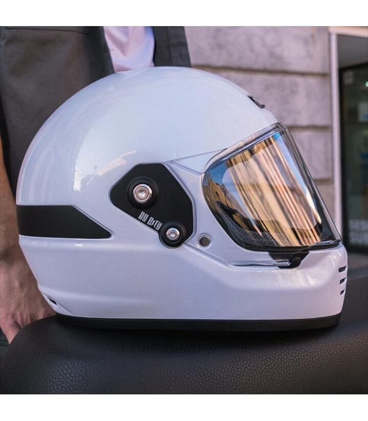 By City Rider Integralhelm Weiß
