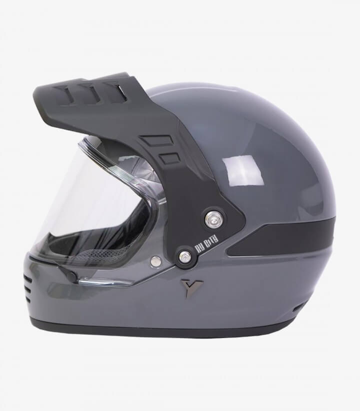 By City Rider Integralhelm Grau