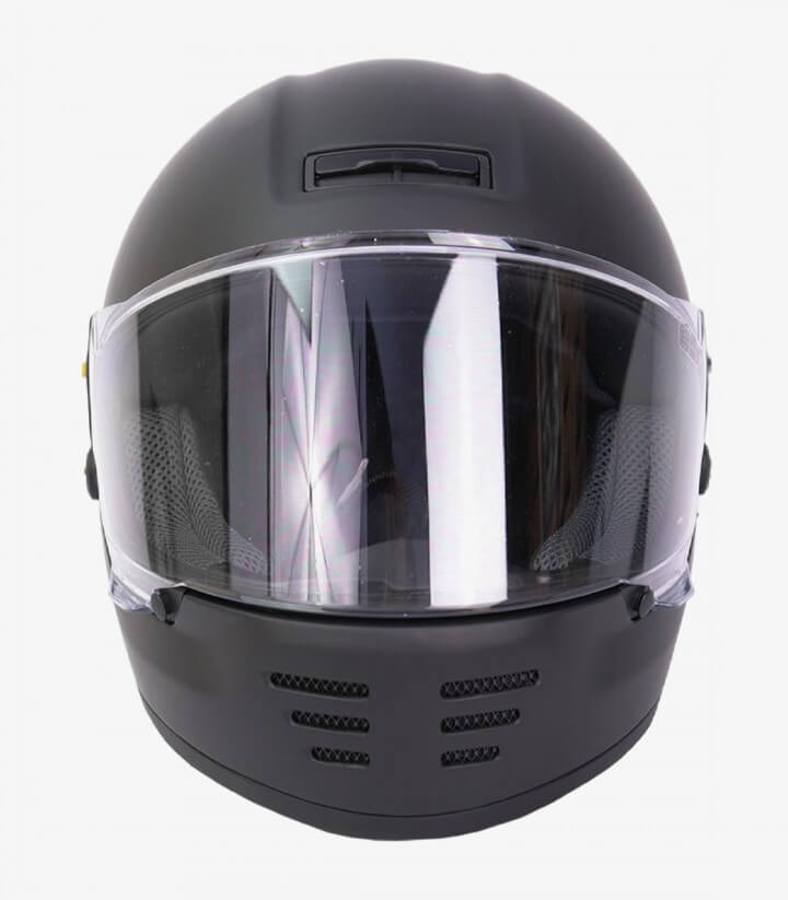 By City Rider Integralhelm Mattschwarz